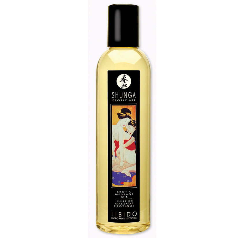 Erotic Massage Oil - Libido - Exotic Fruits - 8.4 Fl. Oz.
